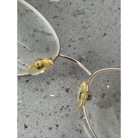 Lawrence Eyewear Eyeglasses Frames ONLY IM596 Coral 51-17-130 Pink/Gold Italy - Picture 11 of 13